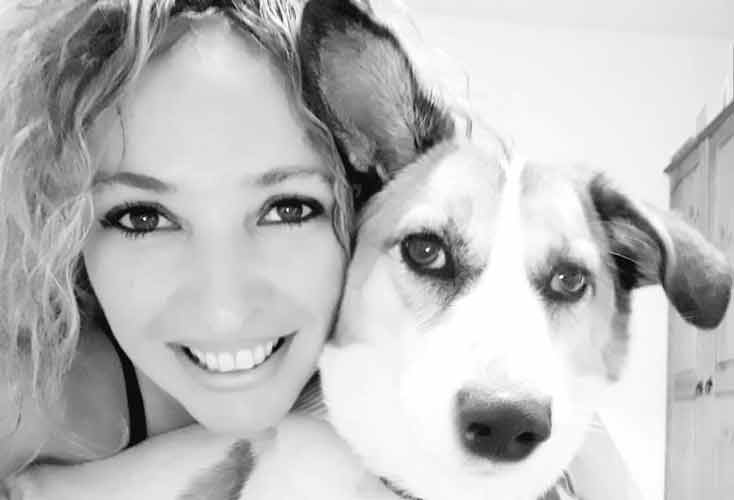 Joanne and Bella Hiking Hounds Sussex